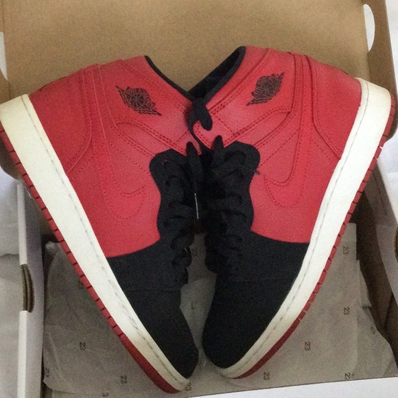 Jordan Other - Air Jordan Nike Retro High BG ‘Red Black’
